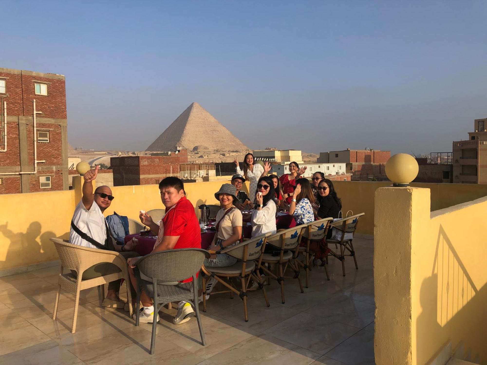 Grand Pyramid View Hotel Kafrat al Jabal Экстерьер фото